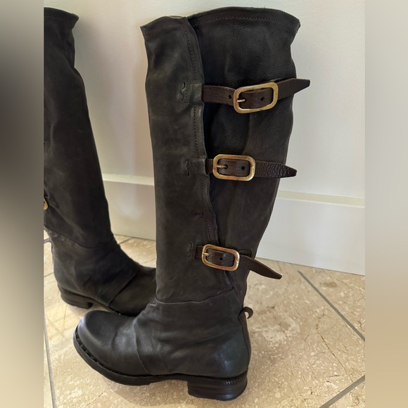 *SOLD* A.S.98/AS98 x Free People leather boots - Picture 6 of 16